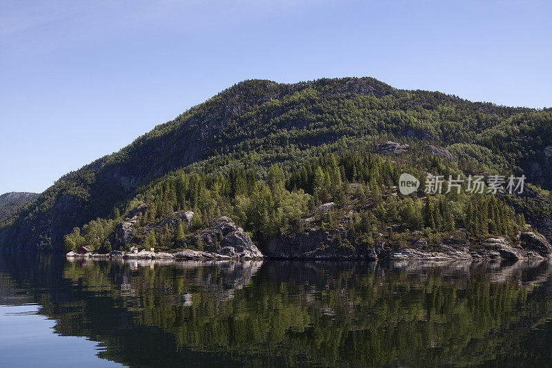 奥斯特fjorden Bergen Norway报道